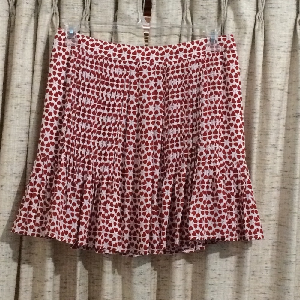 Rebecca Minkoff Cassia Printed Pleated Mini Skirt